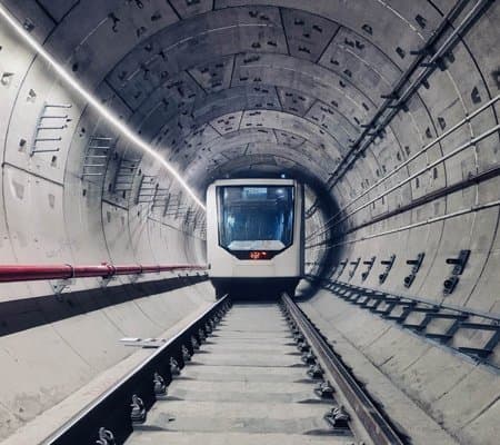 Iluminatronics LED strip subway tunnel lighting